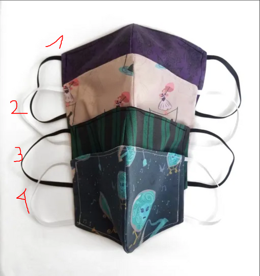 Haunted Mansion Face Mask | Halloween Face Mask | Face Mask