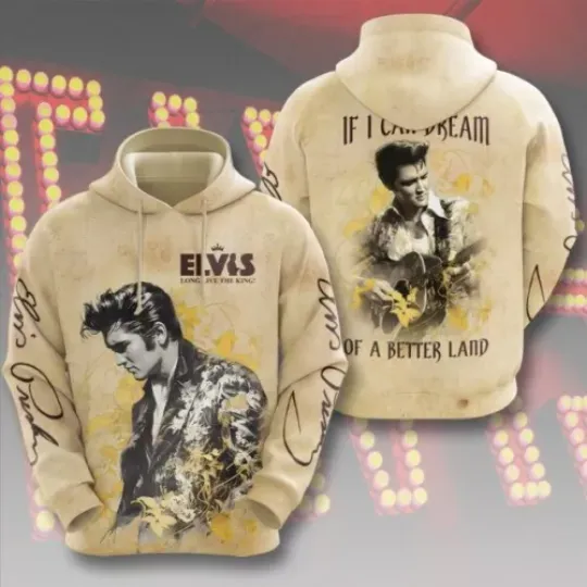 Elvis Presley 3D Hoodie