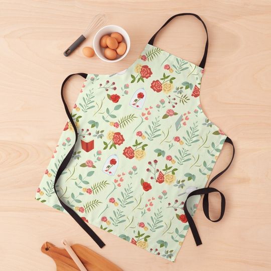 Beauty and the Beast Background Apron