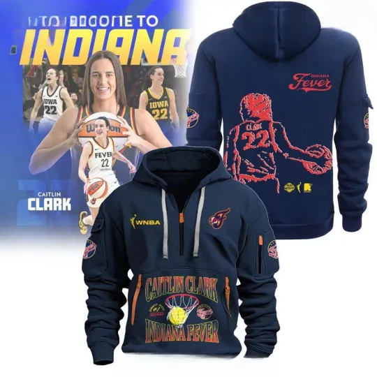 WNBA Caitlin Clark Indiana Fever Heavy Hoodie