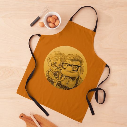 Up: Carl & Ellie Fredricksen Portrait Apron