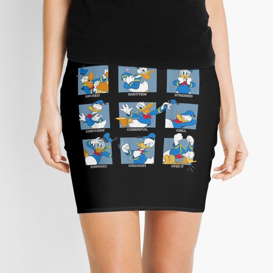 Discover Mouse And Friends Moods Of Duck- Limited Edition | Perfect Gift Mini Skirt