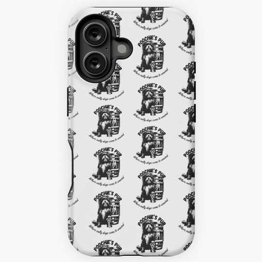 Poochie's Pub | theme park t-shirts | inspired | theme park adults iPhone Case