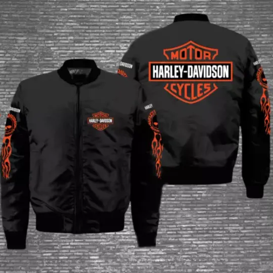 Haarleyy Davidson, BIKER Fan Bomber Jacket