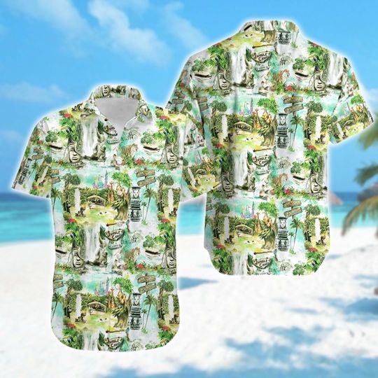 Magic Kingdom Parks Hawaiian Shirt, Jungle Cruise Movie Summer Hawaii Shirt, Cartoon Movie Button Up, Kid Unisex Shirt, Holiday Shirt