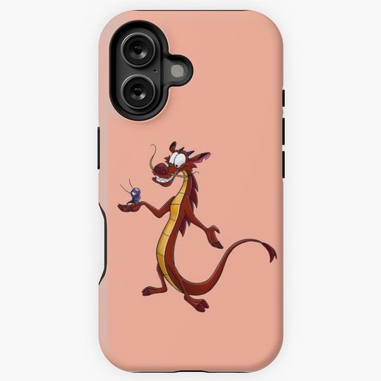 Mushu and Cricket iPhone Case