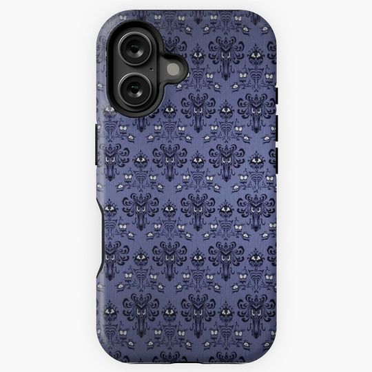 Haunted Mansion Damask iPhone Case
