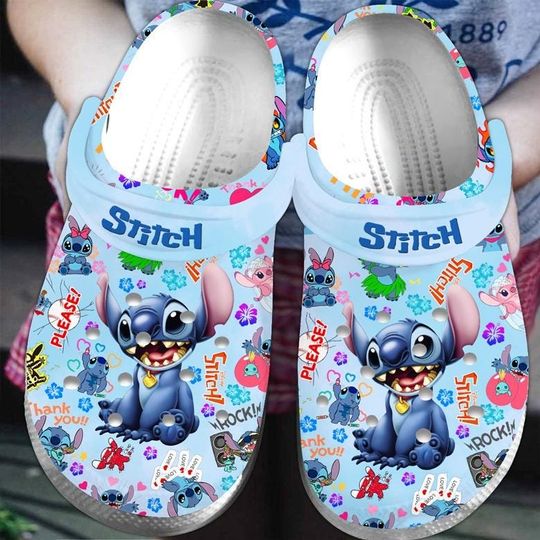 Stitch Shoes, Lilo And Stitch Shoes, Disney Sandals, Cartoon Movie Shoes, Stitch Lover Gift, Shoes For Women, Magic Kingdom Gift