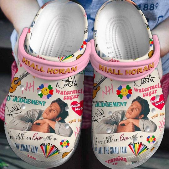 Niall Horan Shoes, Niall Horan Slippers, The Show Track List Merch, Niall Horan Album Shoes, Music Lover Gift, Gift For Fan