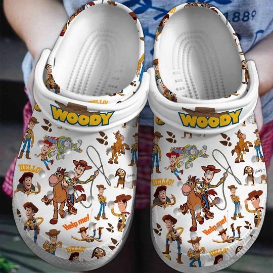Toy Story Woody Shoes, Disney Woody Sandals, Buzz Lightyear Shoes Men, Disneyland Summer Shoes, Pixar Toy Story Gift For Men