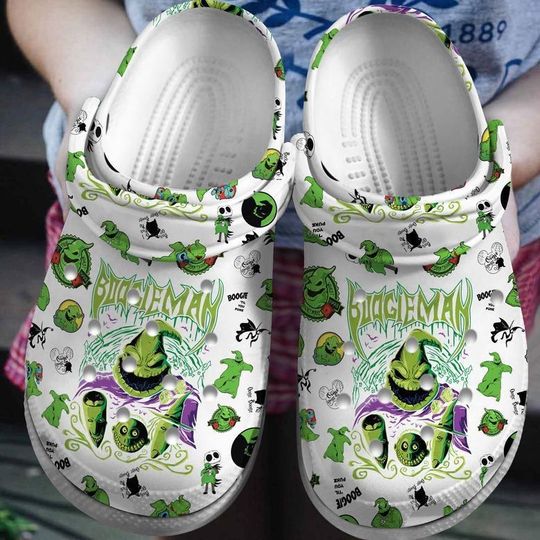Oogie Boogie Shoes, Nightmare Before Christmas Shoes For Men, Boogie Man Casual Shoes, Disney Movie Sandals, Summer Shoes
