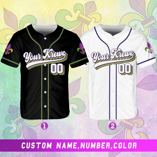 Personalized Mardi Gras Baseball Jersey, Custom Mardi Gras Krewe Lobster Since 19xx Baseball Jersey Shirt, Gift For Celebrations and Events