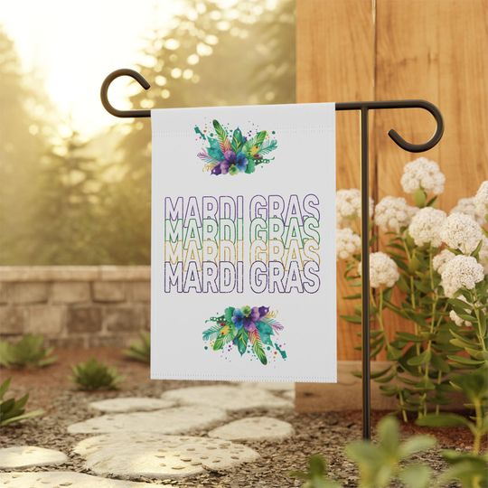 Mardi Gras - Garden & House Banner