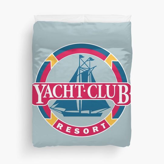 Yacht Club Resort Duvet Cover