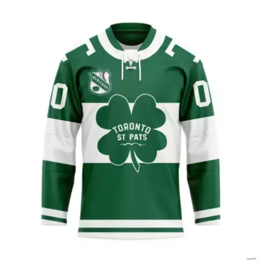 Personalized Toronto Maple Leafs Heritage Hockey Shirt All Printed