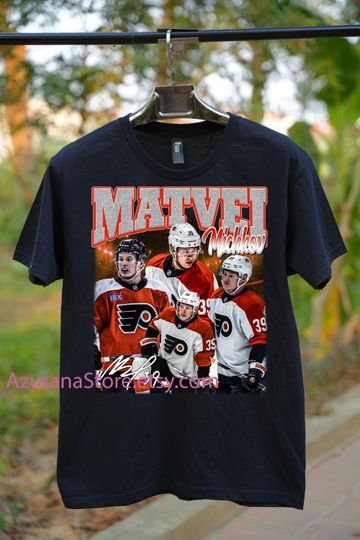 Matvei Michkov Shirt Ice Hockey American Professional Hockey Championships Sport Merch Vintage Graphic Tee Gift Fans