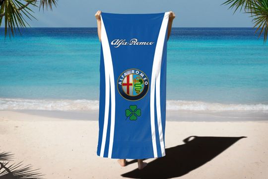 Alfa Romeo Classic Beach Towel