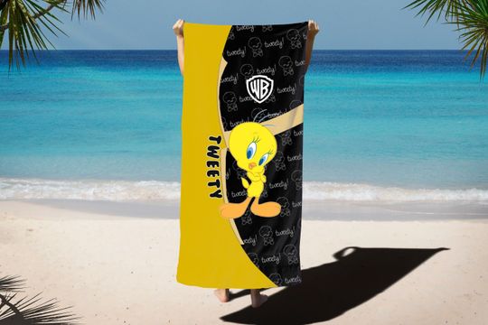 Tweety Bird Beach Towel