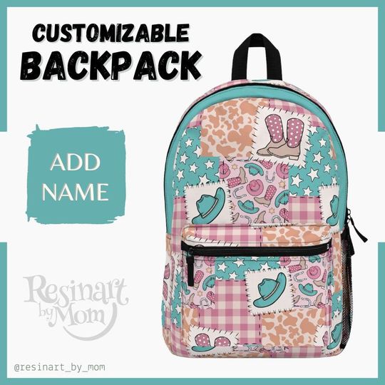 Western Backpack, Cowgirl Backpack, Cowgirl Gift