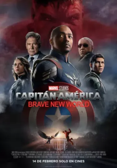 Captain America Brave New World movie poster