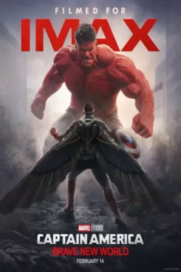 Captain America: Brave New World 2025 Movie Poster