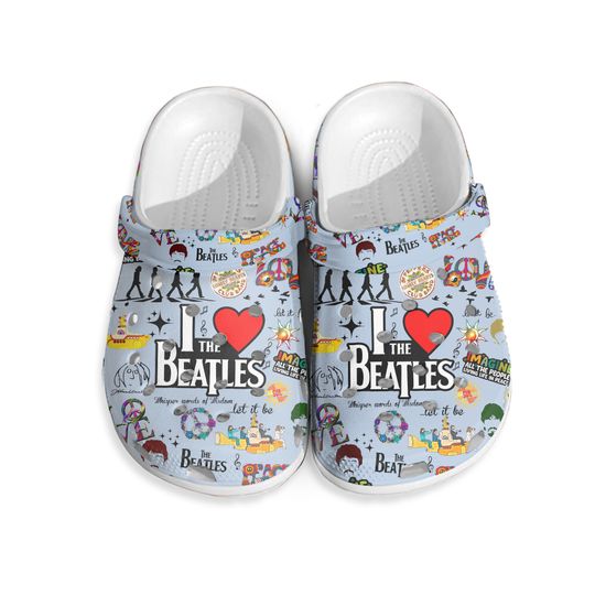 The Beatles Sandals, Rock And Roll Shoes, The Beatles Shoes, The Beatles Summer Shoes, Music Band Sandals, Shoes For Men Womens, Mens Sandal