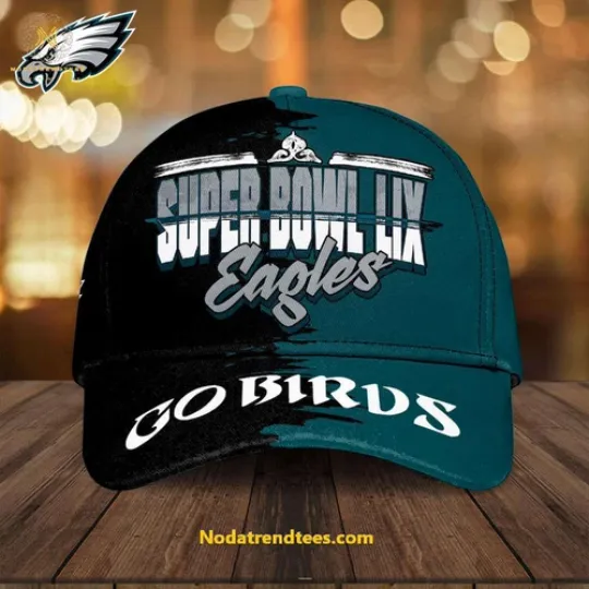 Philadelphia Eagles Super Bowl LIX Go Birds Special Baseball Cap Football Gift