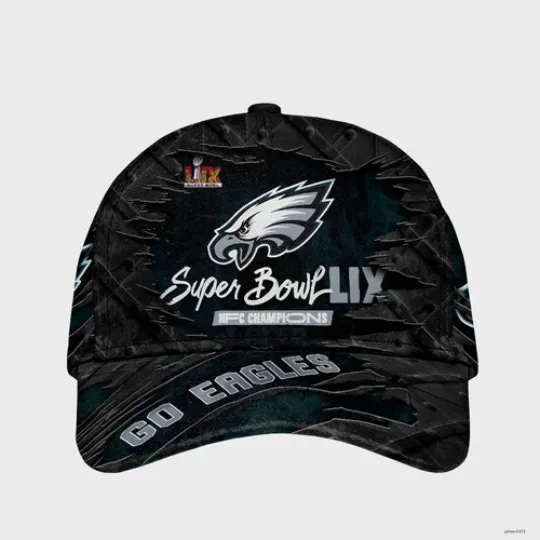 Philadelphia Eagles Super Bowl LIX Champions Classic Cap Hat