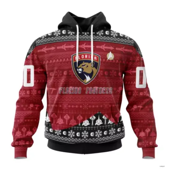Florida Panthers Hoodie Special Star Design Unisex Hockey Hoodie Christmas Gift