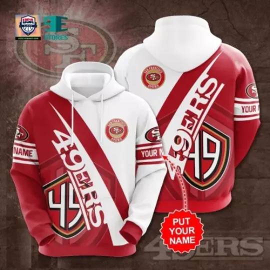San Francisco Football Team 49erss 3D Hoodie