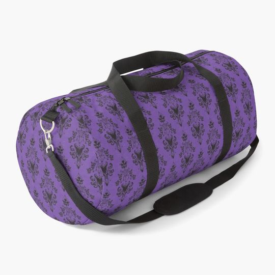 Creepy Wallpaper Duffle Bag
