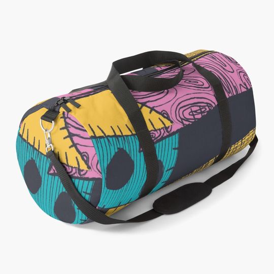 Nightmare Sewn Pattern Duffle Bag