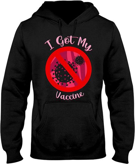 FunnyTee I Got My Vaccine Vaccinated T-Shirt