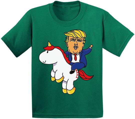 Awkward Styles Funny Trump T-Shirt Unicorn Toddler Shirt Trump Kids Tee