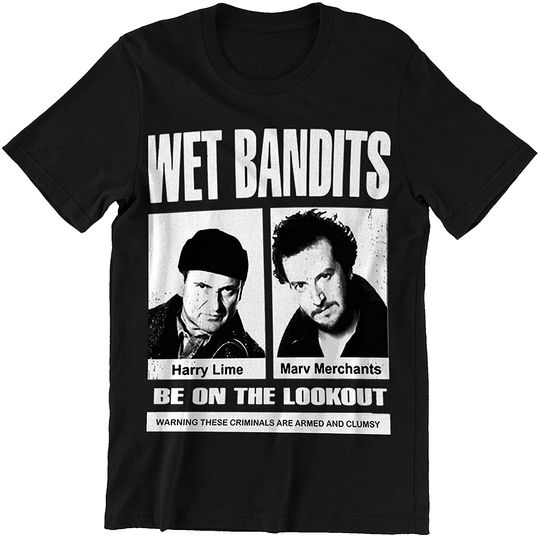 Home Alone Wet Bandits Harry x Marv Unisex Tshirt