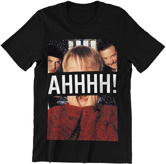 Home Alone Kevin Ahh Merry Christmas Unisex Tshirt