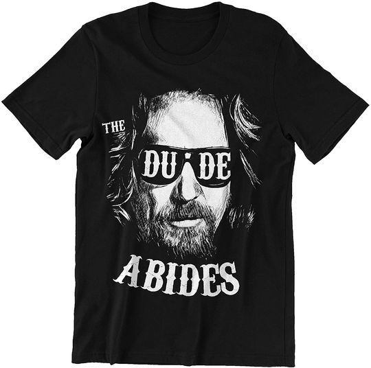 The Big Lebowski The Dude Abides  Unisex Tshirt