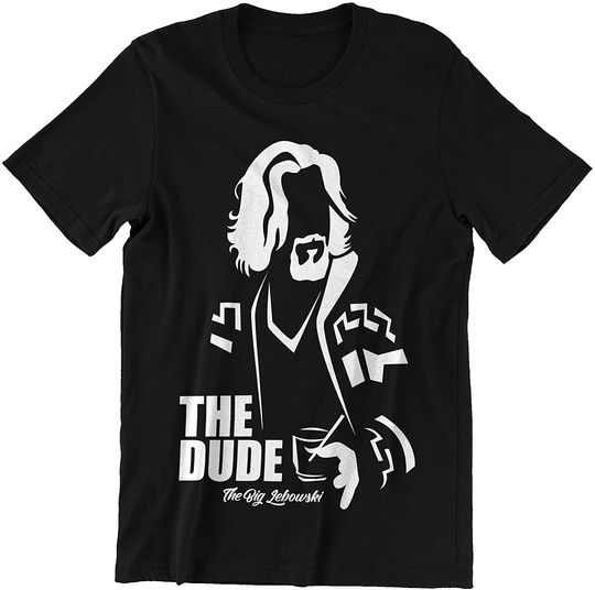 The Big Lebowski The Dude Abides Unisex Tshirt