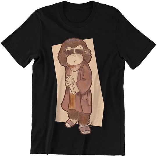 The Big Lebowski The Dude Abides VTEMENT Unisex Tshirt