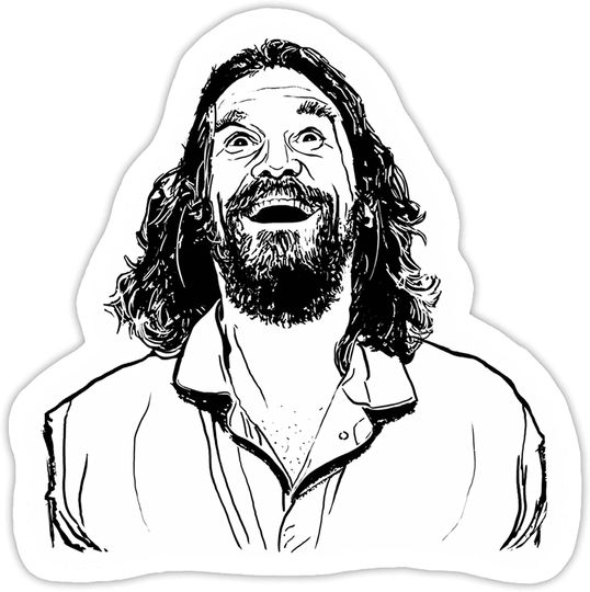 The Big Lebowski Le MEC Extatique Sticker 2"