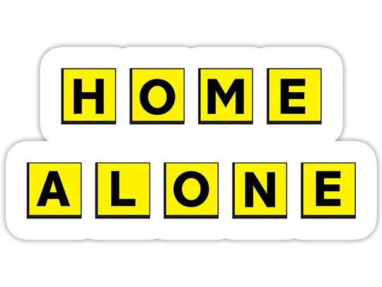 Home Alone  Sticker 3"