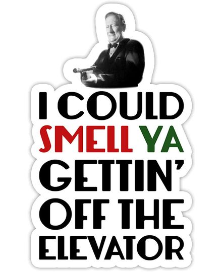 Home Alone I Could Feel I was Taking The Elevator Sticker 3"