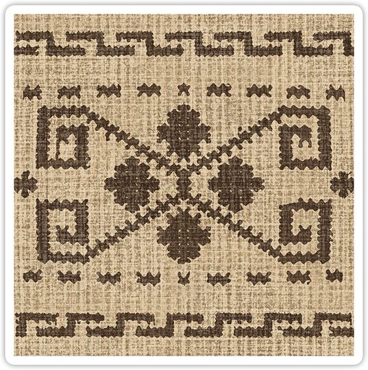 The Big Lebowski le Dude demeure Sticker 3"