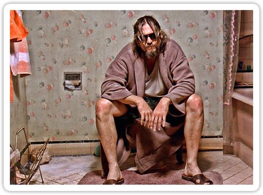 The Big Lebowski  Sticker 3"