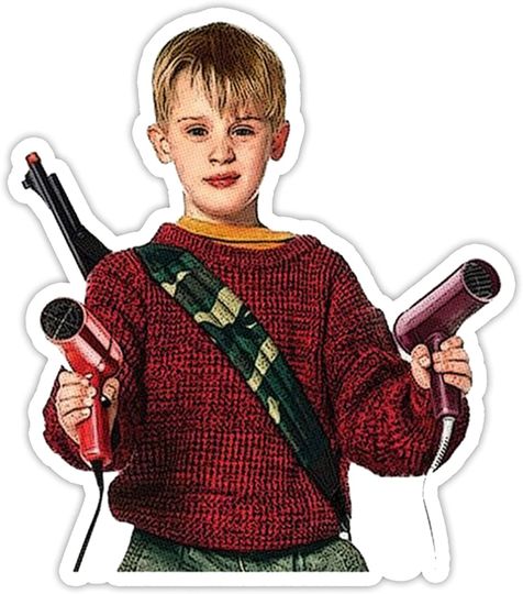 Home Alone Kevin McCallister  Sticker 3"