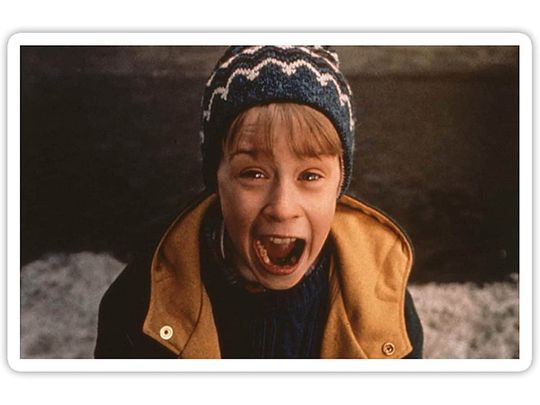 Home Alone Kevin McCallister  Sticker 2"