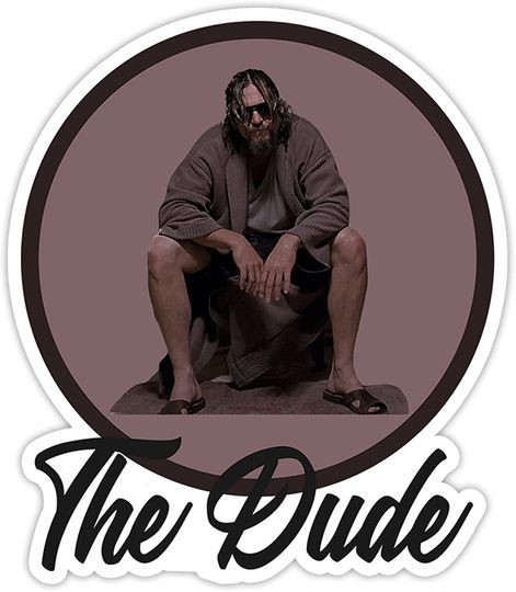 The Big Lebowski Le MEC  Sticker 3"