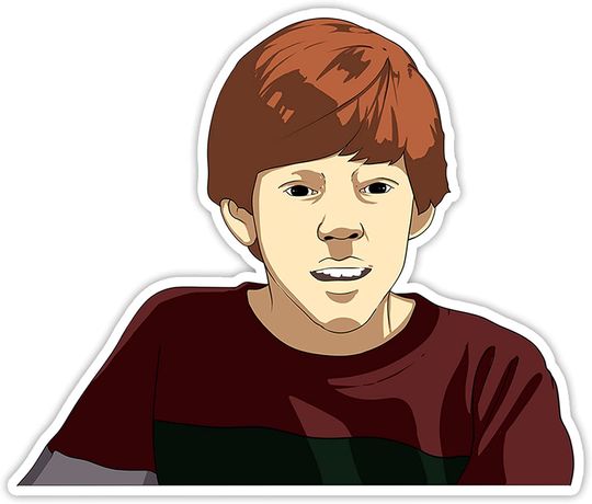 Home Alone Jeff McCallister Kevin You're Such A Disease Sticker 3"
