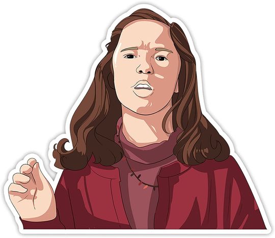 Home Alone Linnie McCallister You&rsquo;re What The French Call Les Incomp&eacute;tents Sticker 3"