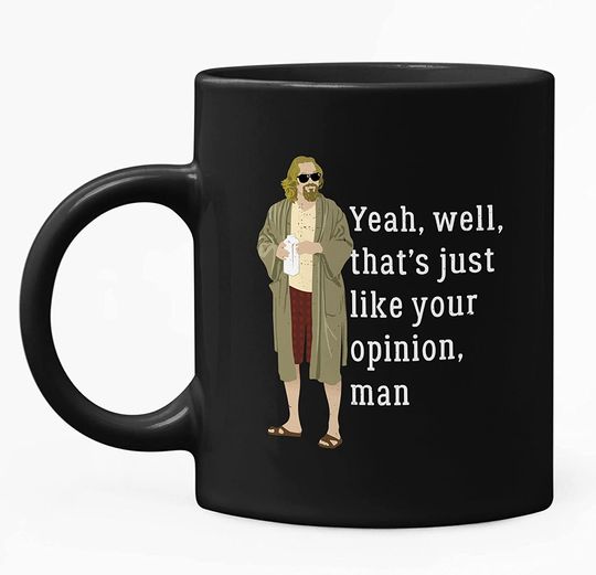 The Big Lebowski The Dude Yeah Mug 11oz